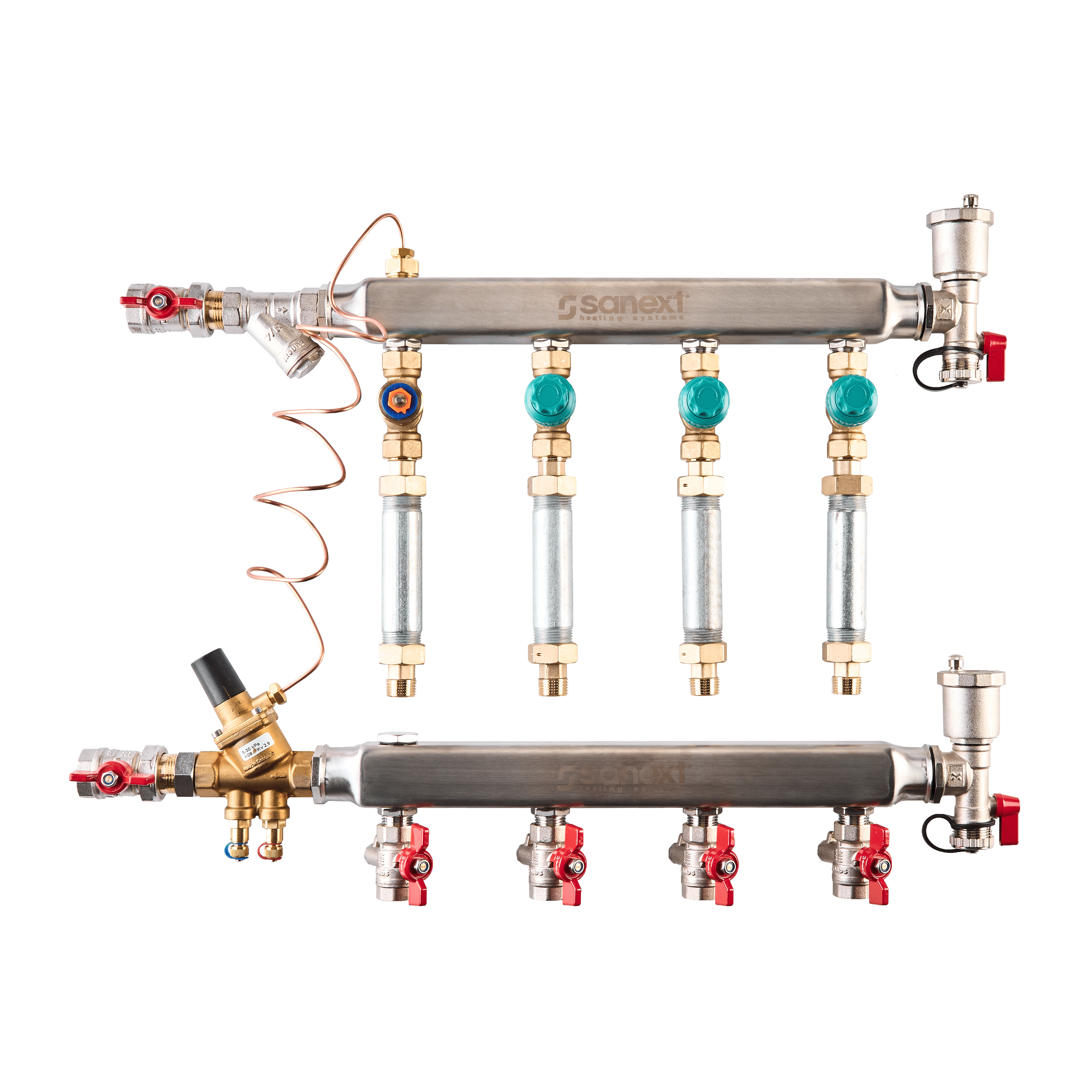Распределительный коллекторный <b>узел</b> SANEXT «Этажный»