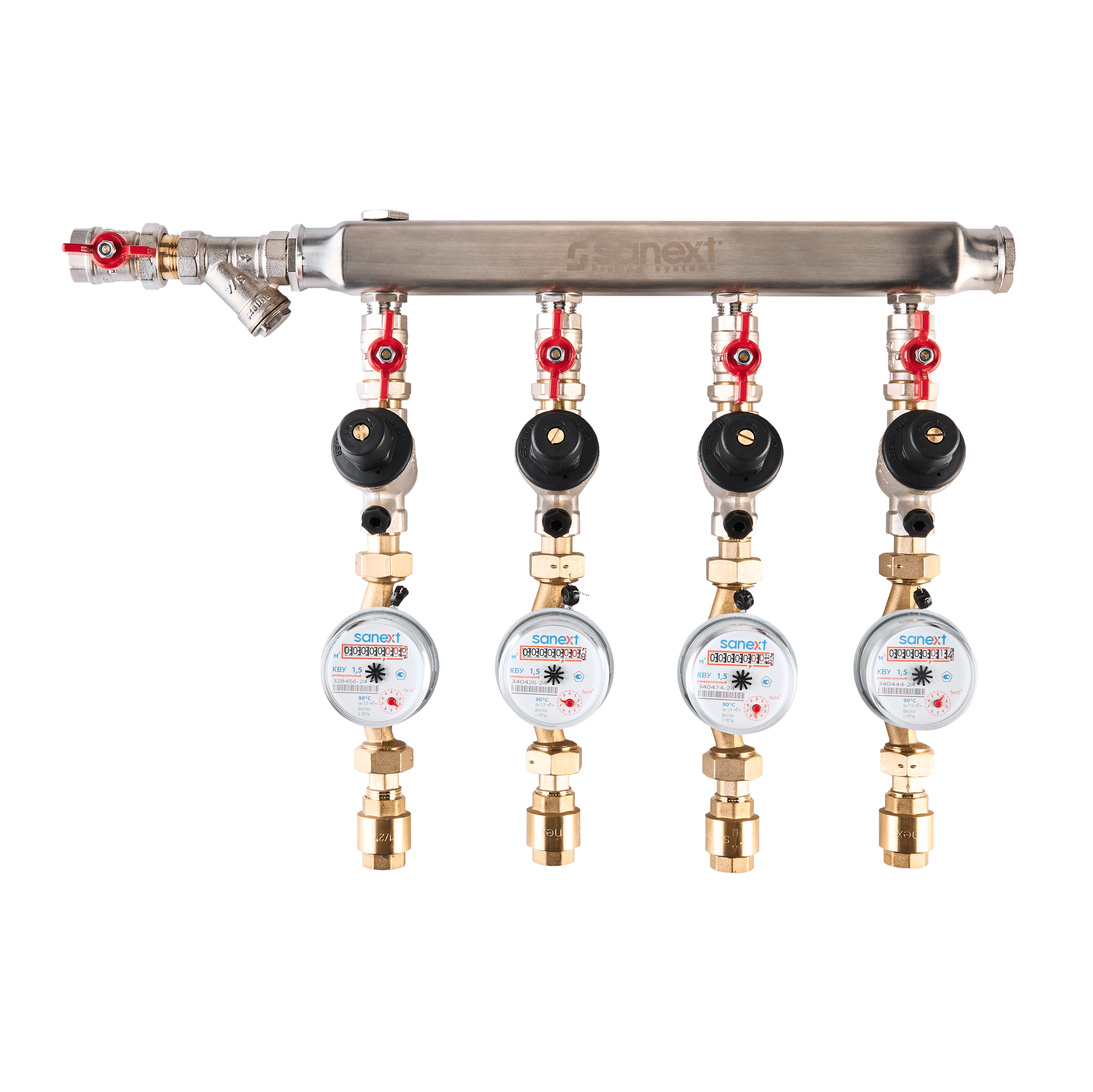 Распределительный коллекторный узел SANEXT для водоснабжения