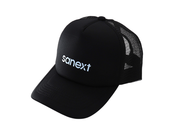 Кепка летняя с сеткой SANEXT черная - Изображение 1