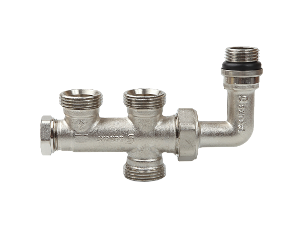 Узел бокового подключения радиатора НР 1/2" x ВР 3/4" Евроконус SANEXT (4963) - Изображение 4