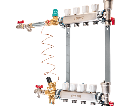 Распределительный коллекторный узел SANEXT «Квартирный» - Изображение 2