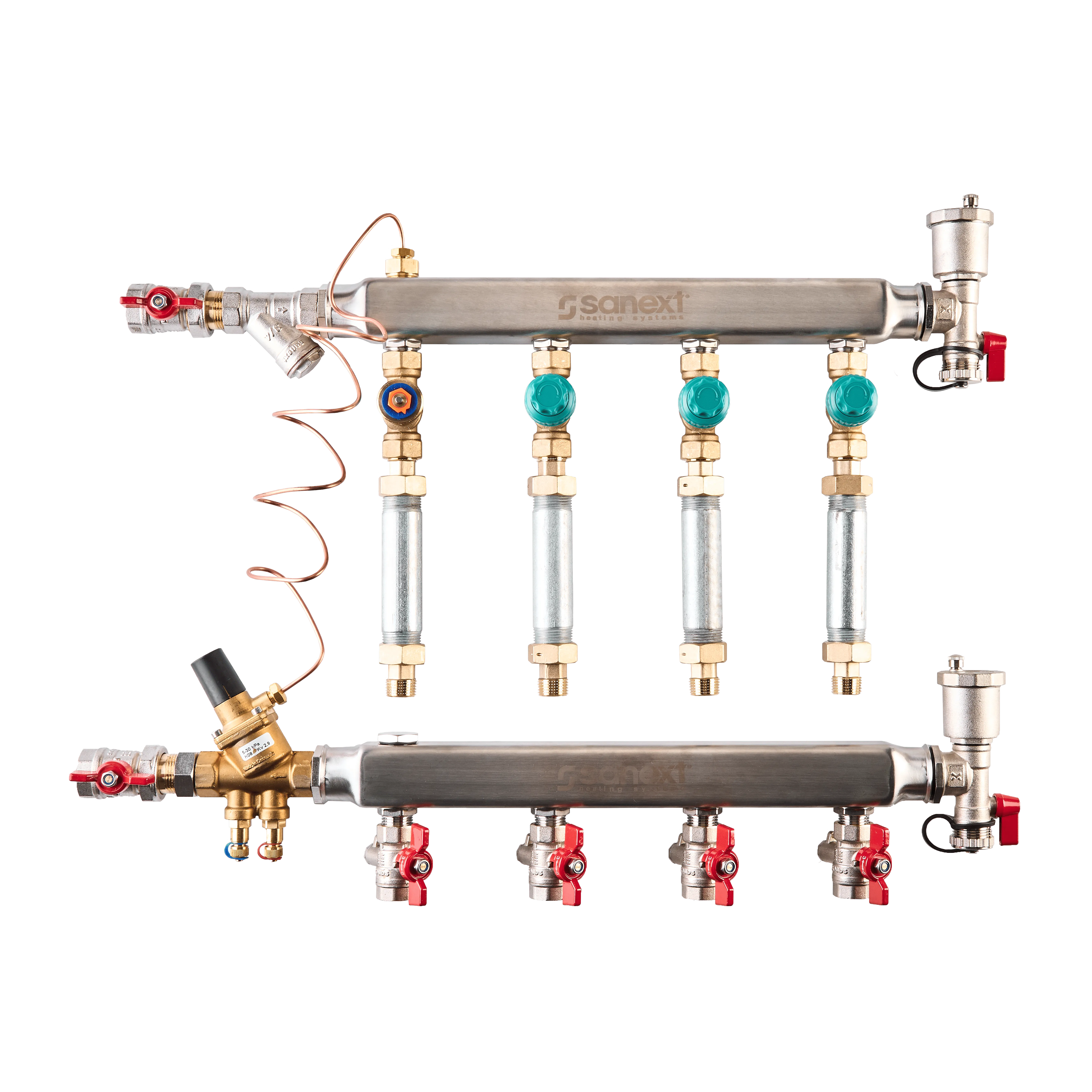 Распределительный коллекторный <b>узел</b> SANEXT «Этажный»
