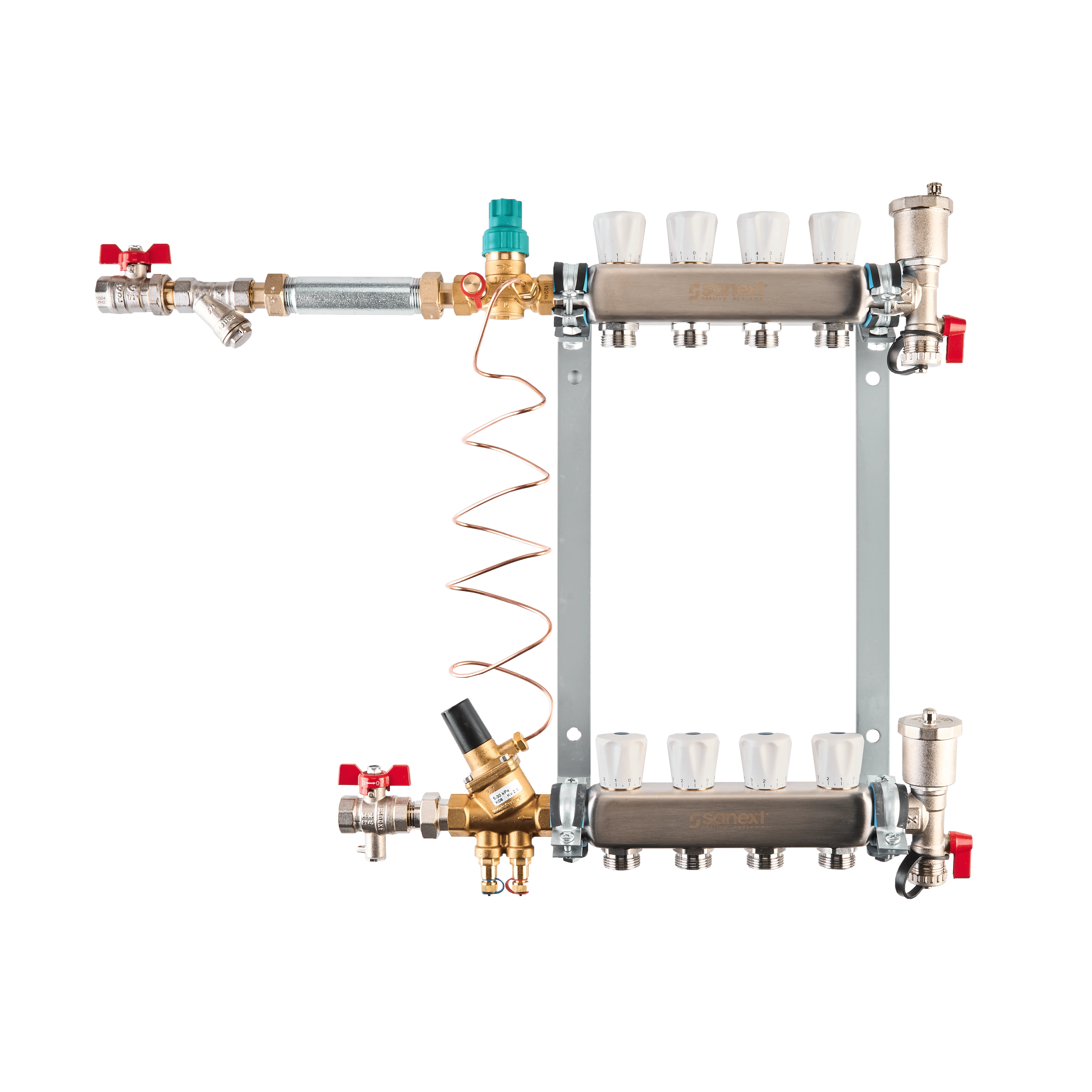 Распределительный коллекторный <b>узел</b> SANEXT «Квартирный»
