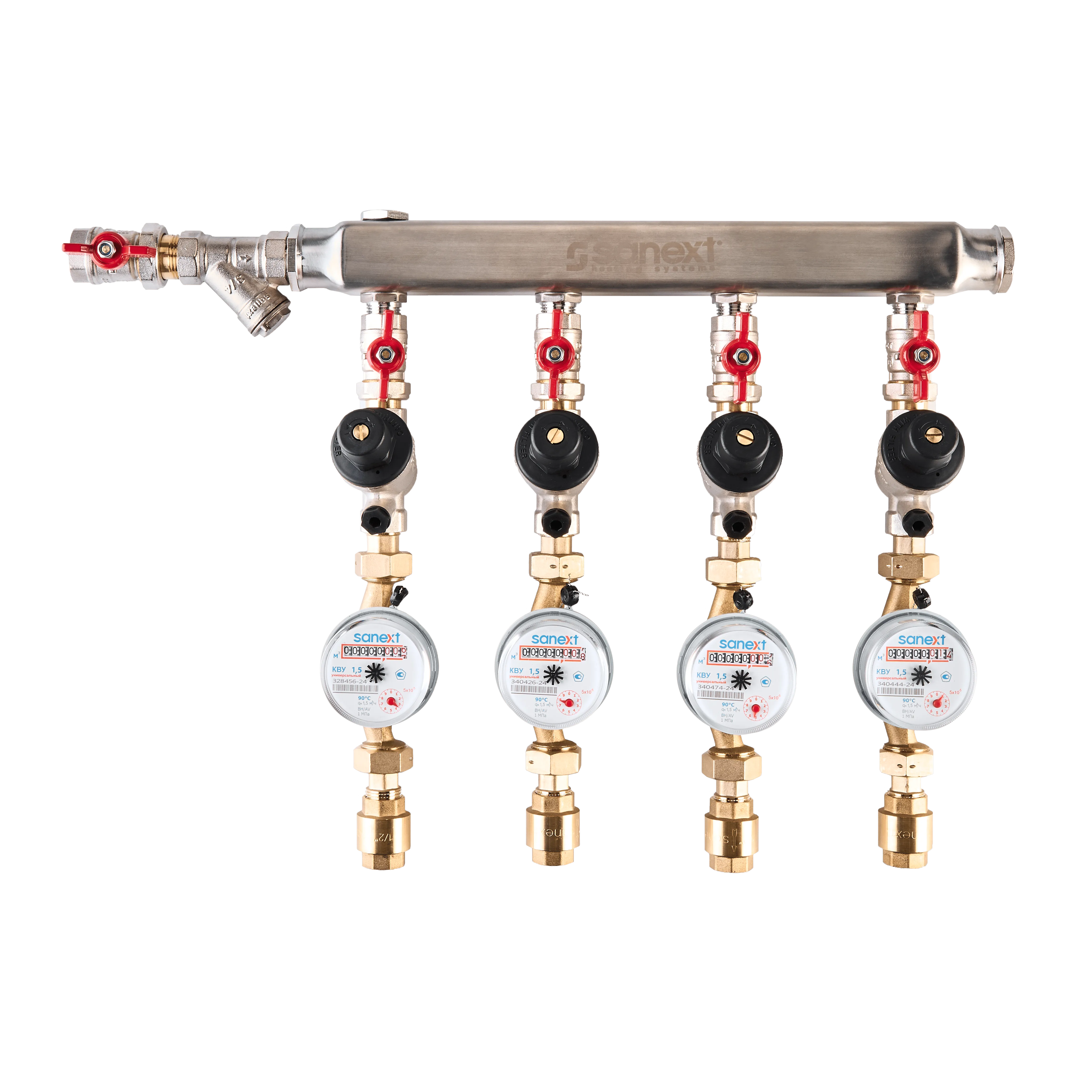 Распределительный коллекторный <b>узел</b> SANEXT для водоснабжения