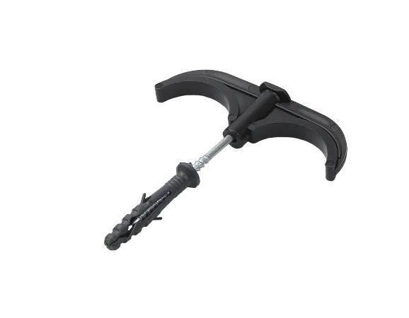 Дюбель крюк SANEXT двойной для труб D16-32 (4956) - Изображение 1