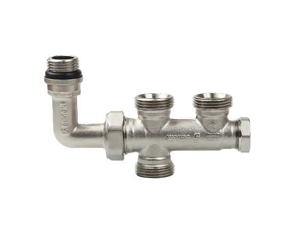 Узел бокового подключения радиатора НР 1/2" x ВР 3/4" Евроконус SANEXT (4963) - Изображение 2