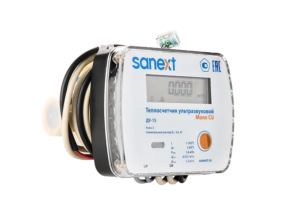 Теплосчетчики SANEXT Ультразвуковые Mono CU Impulse - Изображение 2
